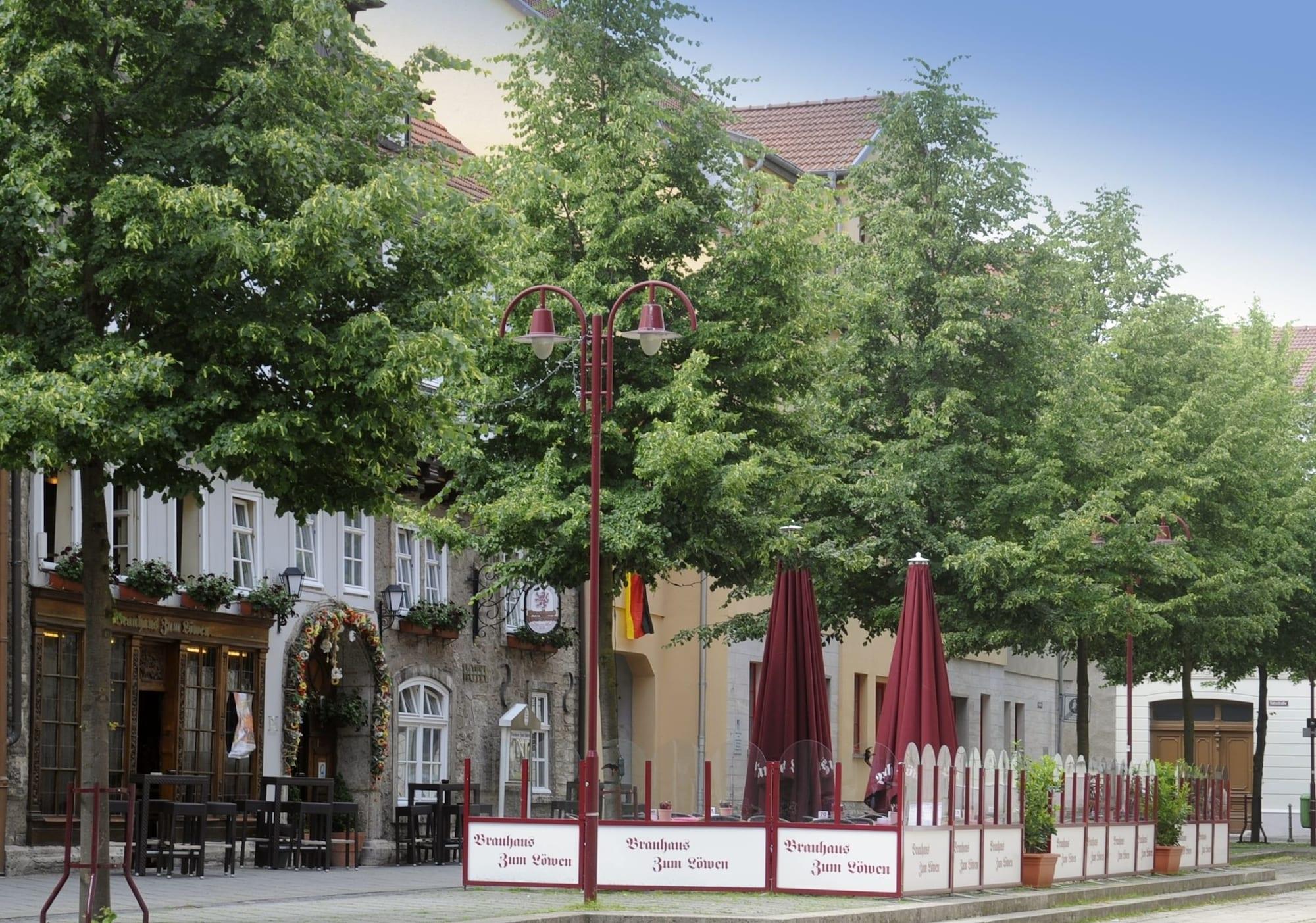 Brauhaus Zum Loewen Hotel มึลเฮาเซน ภายนอก รูปภาพ