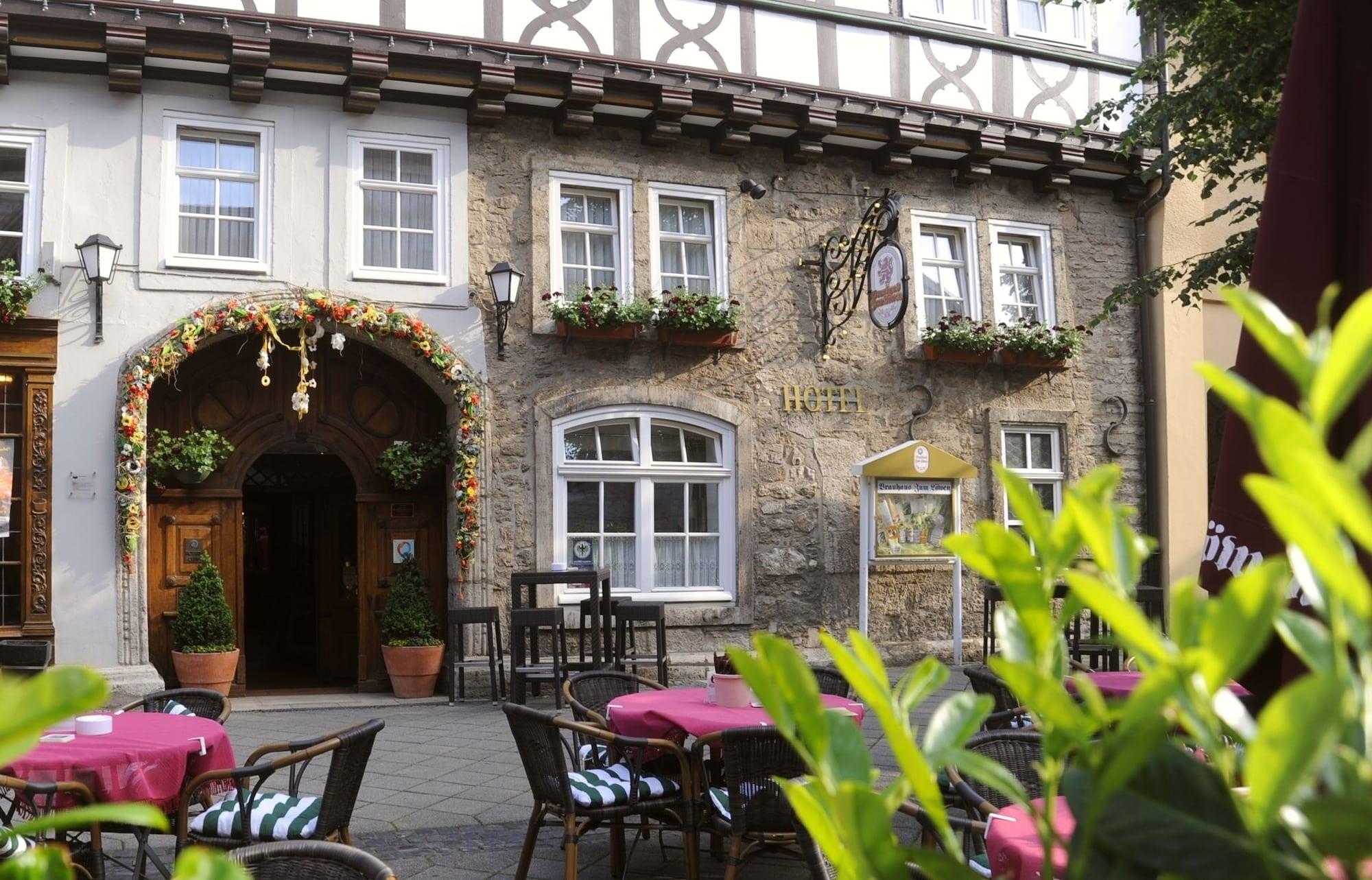 Brauhaus Zum Loewen Hotel มึลเฮาเซน ภายนอก รูปภาพ