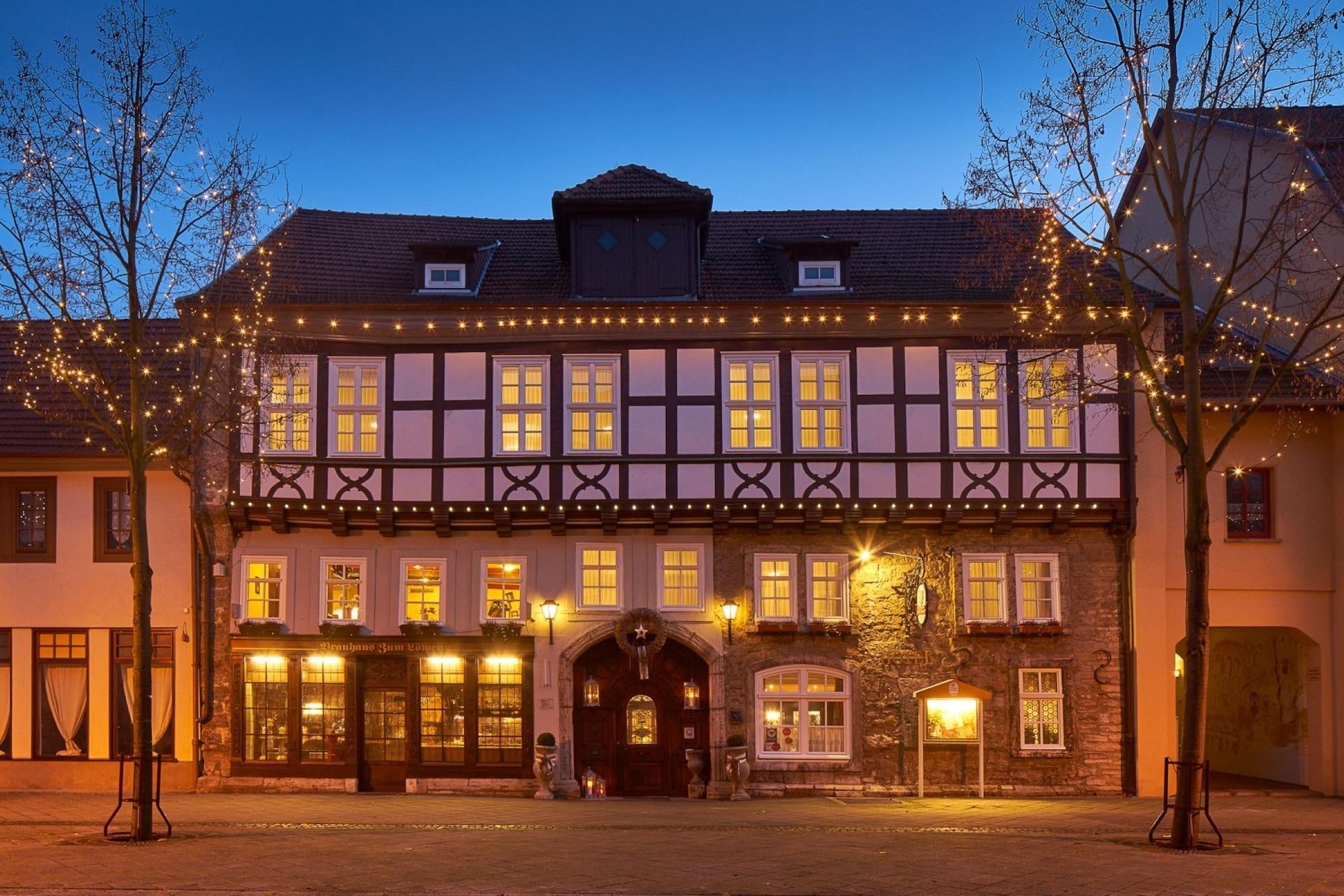 Brauhaus Zum Loewen Hotel มึลเฮาเซน ภายนอก รูปภาพ