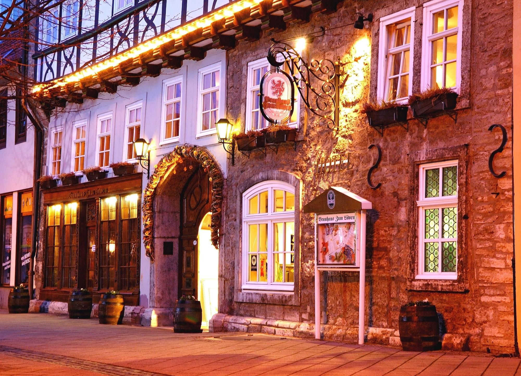 Brauhaus Zum Loewen Hotel มึลเฮาเซน ภายนอก รูปภาพ