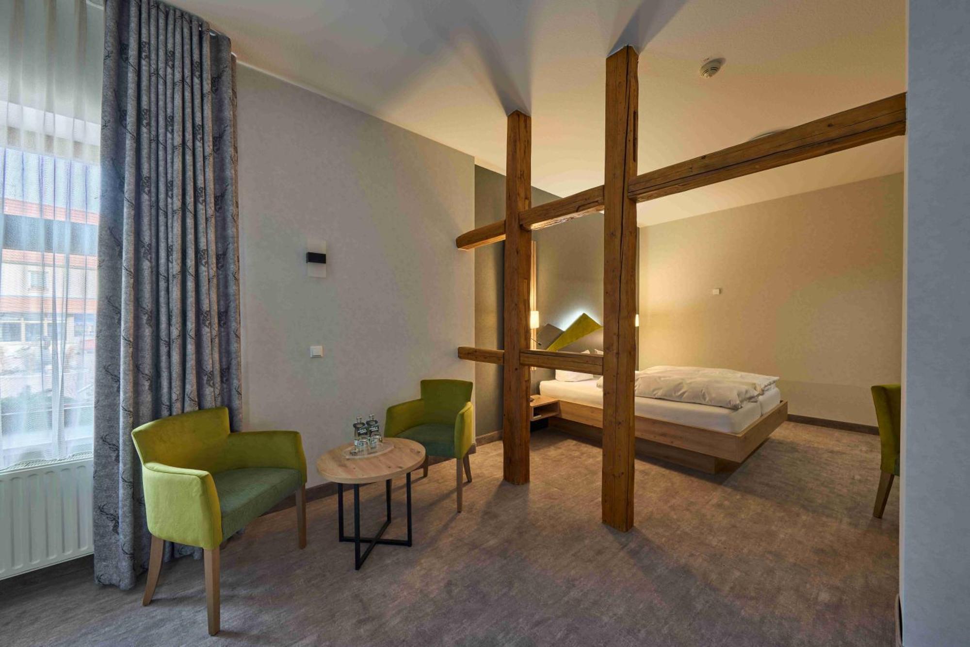 Brauhaus Zum Loewen Hotel มึลเฮาเซน ภายนอก รูปภาพ