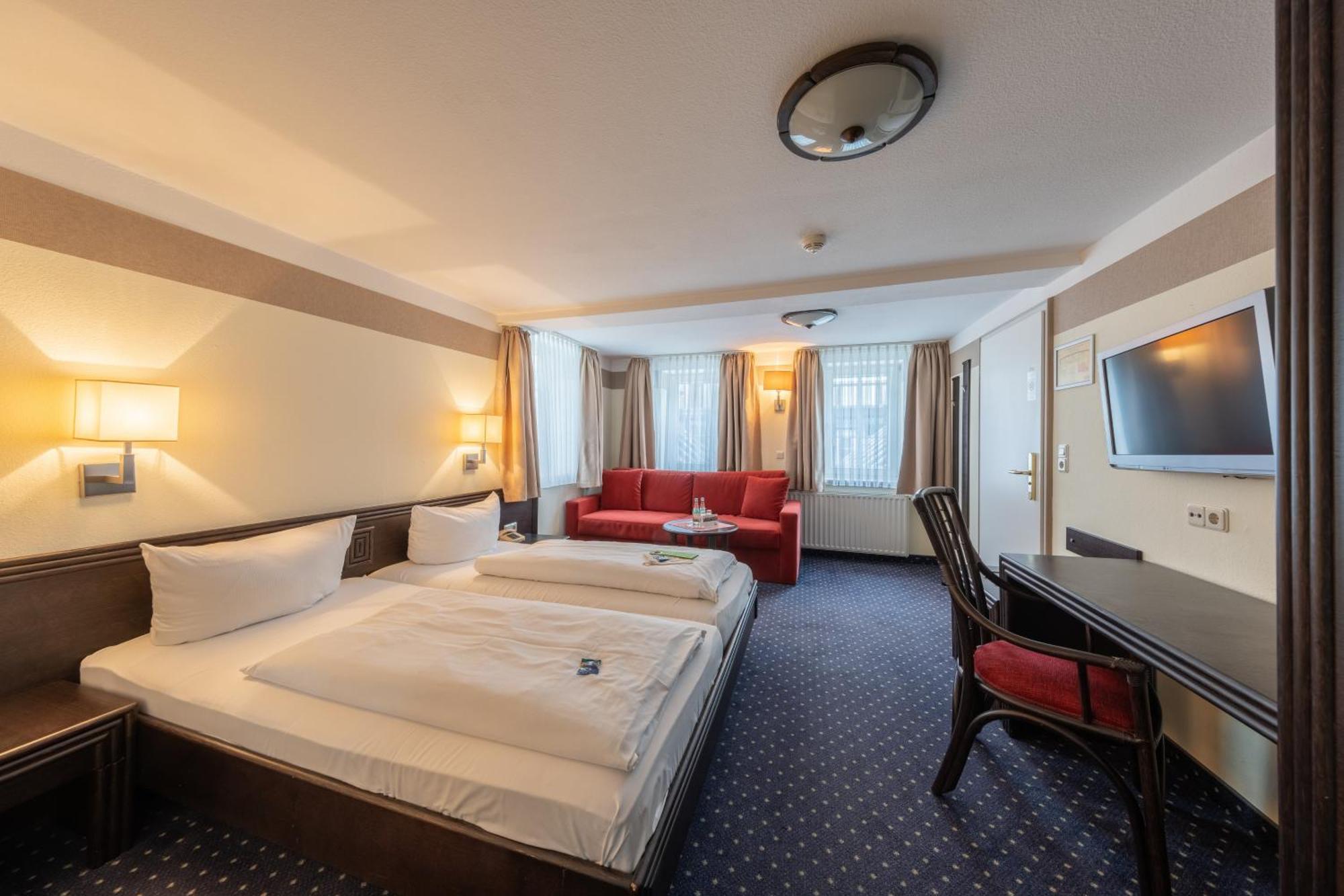 Brauhaus Zum Loewen Hotel มึลเฮาเซน ภายนอก รูปภาพ