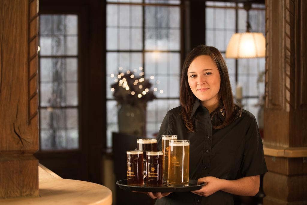 Brauhaus Zum Loewen Hotel มึลเฮาเซน ภายนอก รูปภาพ
