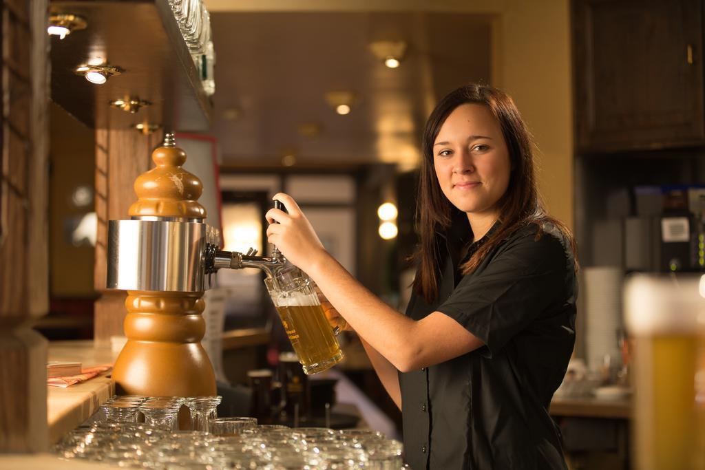 Brauhaus Zum Loewen Hotel มึลเฮาเซน ภายนอก รูปภาพ